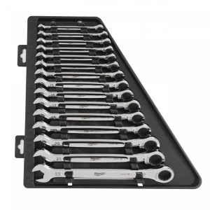 Seturi chei combinate cu clichet MAX BITE™ Milwaukee 8, 9, 10, 11, 12, 13, 14, 15, 16, 17, 18, 19, 20, 21, 22 mm