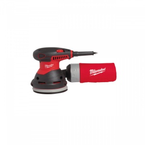 Slefuitor orbital cu talpa rotunda 220 V Milwaukee ROS 125 E, disc 125 mm, 300 W, alimentare Retea 220-240 V