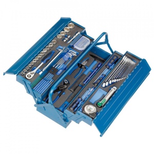 Trusa de scule Heytec, tip consola cu 5 module, 96 piese