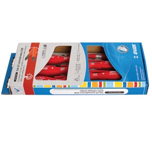 603CS6TVDE Set de surubelnite izolate si tester de tensiune / 6 piese - 617045