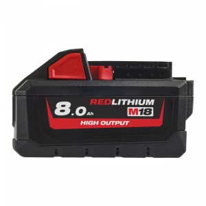 Acumulator Li-Ion Milwaukee 8,0 AH M18™ HIGH OUTPUT™