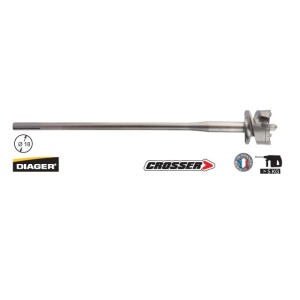Burghie SDS-max de strapungere pentru beton,DIM 45,0, LT 990, LA 780