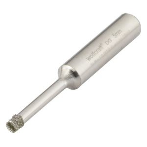 Burghiu diamantat "Ceramic" Wolfcraft 5915000, D 5 mm, lungime activa 30 mm
