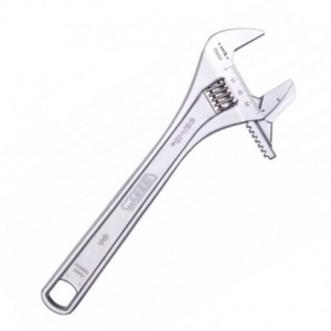 Cheie reglabila cromata cu falca reversibila, DIM 207 mm (8"), DESCHIDERE 34 mm (1 5/16)