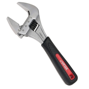 Cheie reglabila cu mâner îmbrăcat şi deschidere largă, 34 mm VIRAX