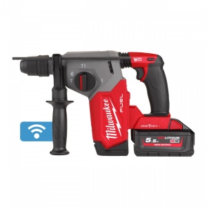 Ciocan rotopercutor SDS-Plus 26 mm cu 4 funcții și mandrină FIXTEC™ ONE-KEY™ M18 FUEL™ M18 ONEFHX-552X, echipat, 2 baterii, incarcator, valiza