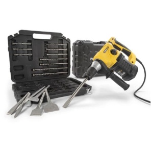 Ciocan rotopercutor SDS Plus Powerplus POWX1199, 1500 W, 5 J, cu accesorii