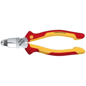 Cleste instalatori TriCut Professional electric, WIHA, 170 mm