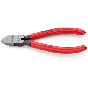 Cleste sfic pentru taiat plastic, KNIPEX, 140 mm