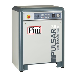 Compresor de aer silentios Fini Pulsar K50 T10-SD, 7.5 kW, 3 l, 11 bar, 1074 l/min