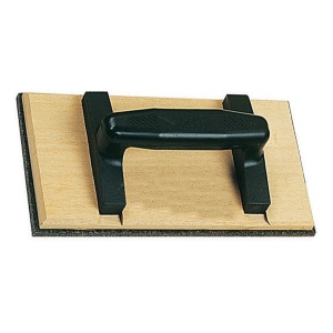 Drișcă din lemn cu bază din pâslă - 14×25