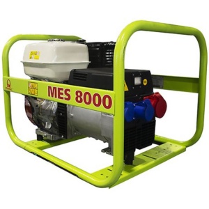 Generator de curent pe benzina PRAMAC MES8000T_AVR, portabil, trifazat, 8.3 kVA, modul AVR