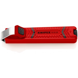 KNIPEX 16 20 28 SB Decapator Cu lamă de bisturiu carcasă antișoc din material plastic 130 mm