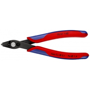 KNIPEX 78 61 140 Electronic Super Knips® XL cu manşoane multicomponent brunat 140 mm