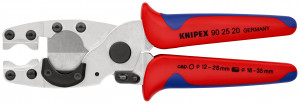 KNIPEX 90 25 20 SB Clește pentru tăiat țevi pentru țevi compozite și tuburi de protecție cu manşoane multicomponent zincat 210 mm (carton cu autoservire/în blister)