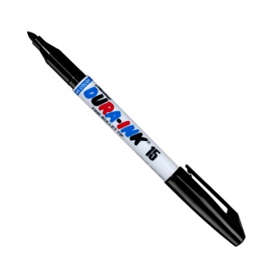 Marker permanent cu cerneală pentru marcaje fine, DURA-INK 15, negru