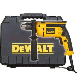 Masina de gaurit cu percutie, Dewalt DWD024K, 701 W, 0-2800 rpm, valiza de transport
