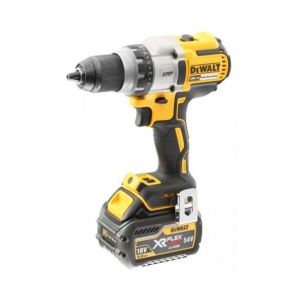 Masina de gaurit si insurubat cu acumulatori Dewalt DCD991T2, 18V/6.0Ah, cuplu maxim 95 Nm, 2 acumulatori, incarcator, valiza de transport