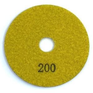 Paduri / dischete diamantate pt. slefuire uscata ECO #200 Ø125mm - DXDY.ECOPAD.125.0200