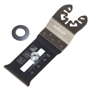 Panza de fierastrau Wolfcraft 3840000, cu intrare directa in material, cu opritor de profunzime "PRO", 35 mm