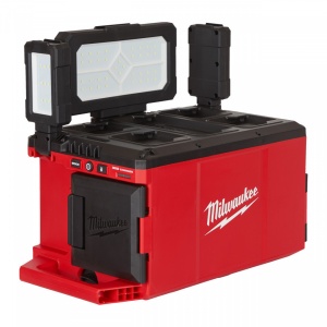 Proiector cu încărcător M18™ PACKOUT™ Milwaukee M18 POALC-0, alimentare Cu acumulator - neechipat