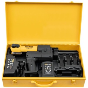 REMS Akku-Press 22 V ACC Basic-Pack; Presa radiala; Livrata in trusa metalica