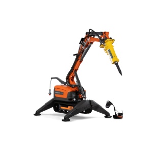 Robot demolator Husqvarna DXR 305 P3, 27kW, raza de actiune (sus) 5.2m, 1960kg