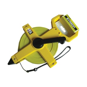 Rulete ABS TAJIMA SYMRON-R cu maner, banda din fibra de sticla - 30 m