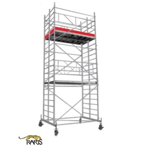 Schele , profesionale, mobile, din aluminiu, cu suprafata podina 2.5x1.4m, Hlucrumax: 4.3-14.3m, tip W2.5