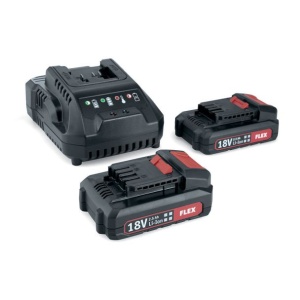 Set 2 acumulatori AP18.0V/2.5Ah + incarcator CA18-LD Flex P-Set 22 Q