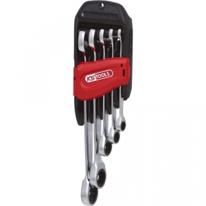 Set chei combinate cu clichet, KS TOOLS GEARplus, 8-19mm, 5 piese
