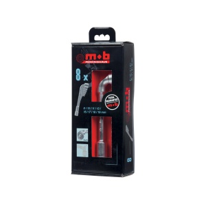 Set chei pipa cu simplu hexagon, SH in DISPLAYBOX 7-19 - 10 piese