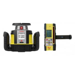 SET Nivela Laser Rotativa Rugby CLH, Combo + CLX 200 - Leica-6012276