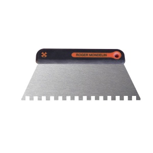 Spatule dintate, maner bimaterial - 20 (a2,5)