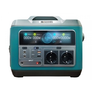 Statie acumulator portabil pentru incarcare electrica, UPS, PowerBank - 1110Wh, 1200W - KS-1200PS-FC