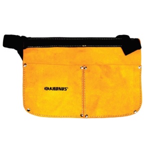 Suport din piele cu doua buzunare pentru dulgher, A 600, B 260, H 400, AMB - 1
