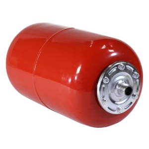 Vas de expansiune cilindric Wassertechnik WTH24CRED, apa calda, volum 24 l, presiune max.10 bari, fara suport