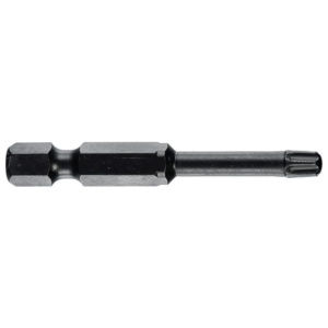 Bit IMPACT TORSION 1/4" DIN/ISO 1173 - Forma E 6,3 profil TORX, L 50, DIM T-Rip 25