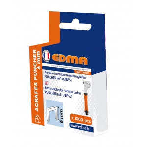 Capse galvanizate, DIM 6 mm EDMA - 131955