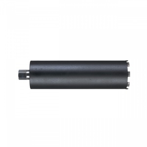 Carotă diamantată gaurire uscata cu sistem de extragere a prafului DCHXL 132 mm 1 ¼″ UNC