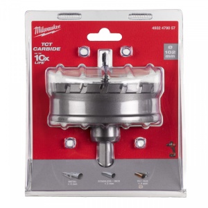 Carote oțel inoxidabil TCT 102 mm