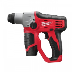 Ciocan rotopercutor SDS-Plus Milwaukee M12 H-202C, 0.9 jouli, livrat cu acumulatori, valiza, 2 functii