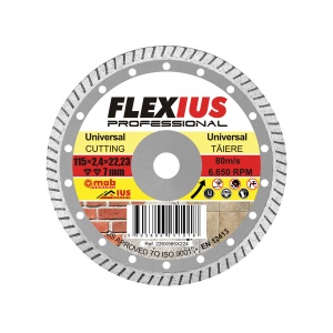 Disc diamantat pentru taiere universala TU8 - Ø A: 125 mm