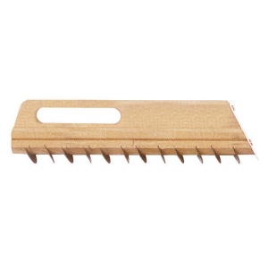 Drișcă lamelară dințată, rotundă, pentru piatră moale - 30×2
