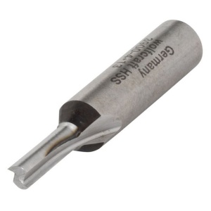 Freza dreapta HSS Wolfcraft 3900000, 4x13 mm, tija 8 mm