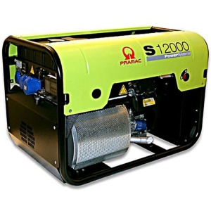Generator de curent pe benzina PRAMAC S12000_CONN_DPP_AVR, portabil, monofazat, 11.9 kVA, pornire electrica