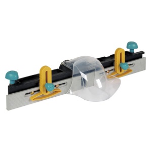 Ghidaj paralel pentru freze cu diametrul maxim de 27 mm Wolfcraft 6901000, pentru piese de lucru cu o grosime de pana la 40 mm