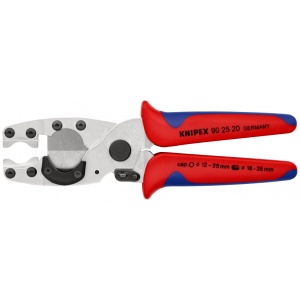 KNIPEX 90 25 20 Clește pentru tăiat țevi pentru țevi compozite și tuburi de protecție cu manşoane multicomponent zincat 210 mm
