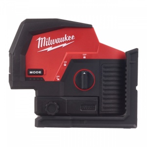 Laser M12™ cu linie transversală verde cu puncte de verticală Milwaukee M12 CLLP-0C