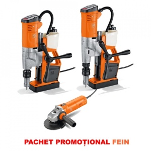 Pachet Promoțional - 2 Mașini de Găurit cu Talpă Magnetică - KBU 35MQ și 35QW + Polizor Unghiular WSG 15-125P